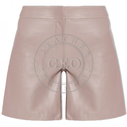 All Seasons Custom Young Lady Sheep Skin New Arrival Shorts
